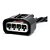 Plug Conector Chicote Bobina Ignição Toyota Corolla 2002 a 2008 - Kit com 4 - Imagem 2
