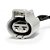 Plug Conector Chicote Resistencia Ventoinha Hyundai I30 Ix35 HB20 2 Vias - 1 X - Imagem 3
