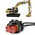 Plug Conector Chicote Ampseal Caterpillar 3 Vias 2304013 Mini Carregadeira Escavadeira Rolo Compressor Maquinas - 1 X - Imagem 1
