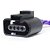 Plug Conector Chicote Sensor Map Temperatura Volkswagen Audi 1J0973704 - 1 X - Imagem 2