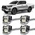 Plug Conector Chicote Bico Injetor Toyota Hilux 2.8 Diesel 2016 2017 2018 2019 2020 2021 2022 - Kit com 4 - Imagem 3