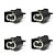 Plug Conector Chicote Bico Injetor Ford Ranger Troller Transit 2.2 3.2 Diesel 2013 a 2022 - 4 X - Imagem 5