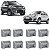 Kit 8 Bucha Reparo Limitador de Porta Ford Fiesta Rocan 2002 a 2014 Ecosport - Imagem 1