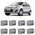 Kit 8 Bucha Reparo Limitador de Porta Ford Fiesta Rocan 2002 a 2014 Ecosport - Imagem 3