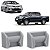 Kit 8 Bucha Reparo Limitador de Porta Toyota Corolla 2003 a 2019 Hilux 2005 a 2020 - Imagem 7