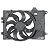 Eletroventilador Chevrolet Cobalt Onix Prisma 2013 a 2017  - - Imagem 1
