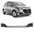 Grade Frontal Hyundai Hb20 2016 a 2018 - Inferior OEM 865611S500 - Imagem 1