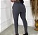 Legging Malha Pop com Cinto Embutido - Cinza - Imagem 4