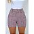 Lindo Short Social Feminino com cinto fixo e bolsos/Cintura Alta - Imagem 4