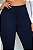 Calça Flare com Zíper e Bolsos Azul Marinho - Imagem 6