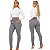 Calça Legging Social Skinny Cinza com Cinto - Imagem 5