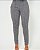 Calça Legging Social Skinny Cinza com Cinto - Imagem 4