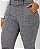 Calça Legging Social Skinny Cinza com Cinto - Imagem 3