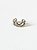 Piercing Fake Prata 925 - Coroa imperial - Imagem 1