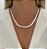 Choker Prata 925 Fita - Tulipa - Imagem 1
