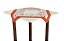 Toalha de Mesa Quadrada de Chá 78cm x 78cm Karsten Floralice - Imagem 1