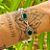 Pulseira em Prata 925 e Jade - Imagem 3