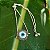 Pulseira Olho Grego em Prata 925, Madrepérola e Marcassita - Imagem 1
