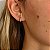 Ear Hook Bolinhas em Prata 925 - Imagem 3