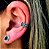 Piercing Falso Arabescos em Prata 925 - Imagem 2