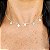 Choker com Penduricalhos Bolinhas em Prata 925 - Imagem 3