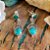 Brinco Boho em Prata 925 e Esmeralda - Imagem 1