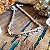 Pulseira Ponto Peruano com Placa em Prata 925 e Aplique em Ouro 18k - Imagem 1