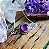 Pulseira Boho Gravatinha em Prata 925 e Ametista - Imagem 1