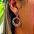 Brinco Redondo Boho em Prata 925 - Imagem 2