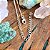 Corrente com Pingente Gota em Prata 925 e Jade - Imagem 2