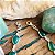 Pulseira Gotas em Prata 925 e Jade - Imagem 2
