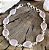 Pulseira Gota em Prata 925 e Quartzo Rosa - Imagem 1