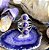 Anel Boho em Prata 925 e Turquesa Purple - Imagem 1