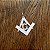 Pingente Símbolo Maçônico em Prata 925 - Imagem 1