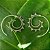 Brinco Argola Tailandesa Espiral em Prata 925 - Imagem 1