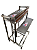 SELADORA DE PEDAL INOX 62CM X 3MM - Imagem 1