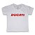 CAMISETA DUCATI INFANTIL BRANCA - Imagem 1