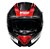 CAPACETE NOLAN N87 PLUS DISTINCTIVE PRETO AZUL E VERMELHO - Imagem 2