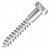 Parafuso Sextavado Rosca Soberba Zinc 3/16X50 Pct C/ 500 - NEW-FIX - Imagem 1