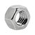 Porca Sextavada Zincada 3/8 CH 9/16 Pct C/ 200 - NEW-FIX - Imagem 1