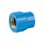 Luva Azul Com Bucha Latão 25mm X 1/2" Pct C/24 - PLASTUBOS - Imagem 1