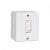 Conjunto Interruptor 1 Tecla Simples Sobrepor Box Branca - ILUMI - Imagem 1