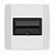 Quadro Distribuição Embutir P/ 4/6 Polos Disjuntores Nema/Din C/ Lente Fume - ILUMI - Imagem 1
