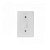 Conjunto Interruptor 1 Tecla Paralela C/ Placa 4X2 Stylus - ILUMI - Imagem 1