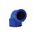 Joelho 90º Azul Com Bucha Latão 20mm X 1/2" Pct C/ 15 - MULTILIT - Imagem 2