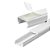 Canaleta PVC C/ Divisória 20X10X2000mm Branca Dupla Face Cx C/ 25 - ILUMI - Imagem 1