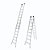 Escada Extensiva Alumínio 2X8 - MOR - Imagem 1
