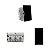 Módulo Interruptor Simples 10A 250V Preto Siena Matte - ALUMBRA - Imagem 1