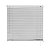 Cortina Persiana Horizontal 160x130cm Cinza (PR2906-5) - ATLAS - Imagem 1