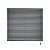 Cortina Persiana Horizontal 160x130cm Cinza Escuro (AT2906-7) - ATLAS - Imagem 1